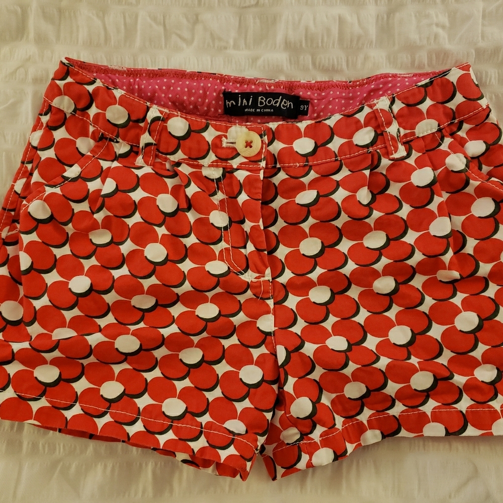 Mini Boden girls shorts